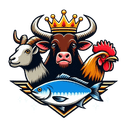 King Meat Logo